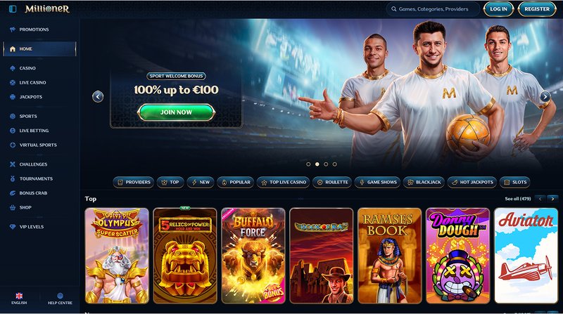Erfahren Sie mehr über Millioner Casino Deutschland mit seinen besten Boni und